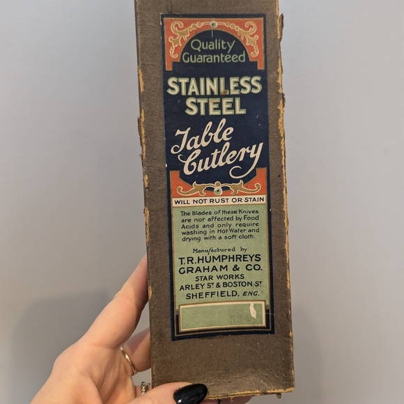 Vintage Stainless Steel Table Cutlery Set - Picture 1 of 8